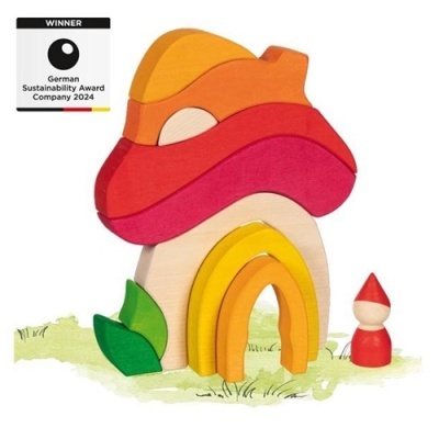 Blocos De Construção - Casa Cogumelo