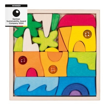 Blocos De Construção Puzzle - Paisagem Honolulu