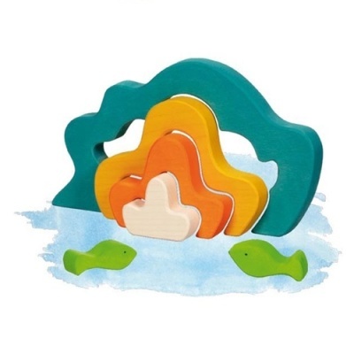 Blocos de Construção em Madeira - Oceano