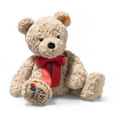 Ursinho de Peluche Teddy Steiff - Jimmy (Happy Birthday)