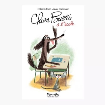 Livro Chien Pourri à l'école (em francês)