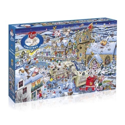 Puzzle 1000 Peças - I Love Christmas