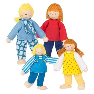 Família Jovem - Bonecos Articulados