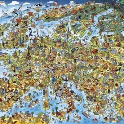 Puzzle 1000 Peças - This is Europe
