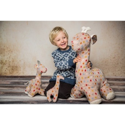 Girafa de Peluche - Orgânico e Vegan