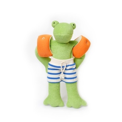 Sapinho Nadador de Peluche Orgânico