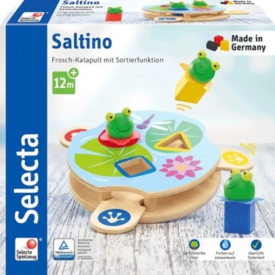 Saltino - Catapulta de Sapos em Madeira