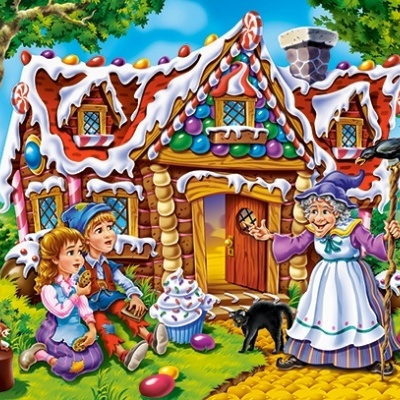 Puzzle 40 Maxi - Hansel e Gretel