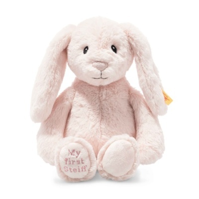 Coelho de Peluche Teddy My First Steiff - Hoppie (Rosa)