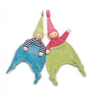 Doudou Orgânico Elfo Turquesa