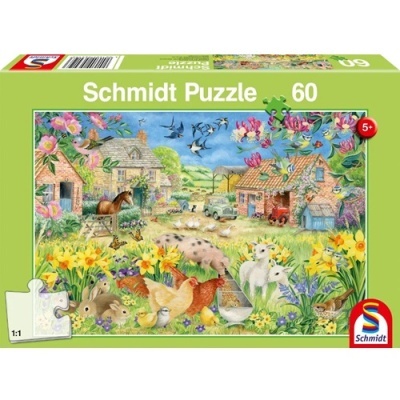 Puzzle 60 Peças - A Minha Quintinha