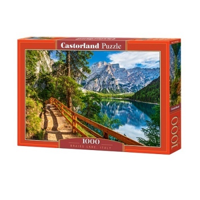 Puzzle 1000 peças - Lago Braies, Itália