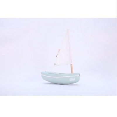 Barquinho de Madeira Le Bachi - Verde Água