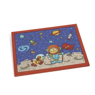 Puzzle em Madeira 30 peças - Astronauta