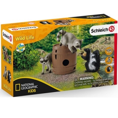 Animais a Brincar com a Noz Schleich