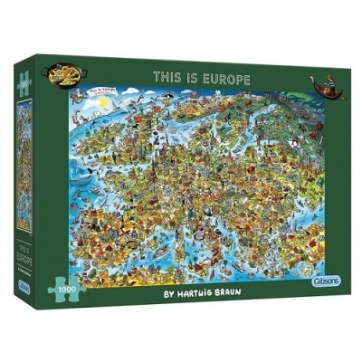 Puzzle 1000 Peças - This is Europe