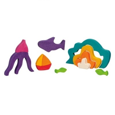 Blocos de Construção em Madeira - Oceano