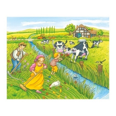 Puzzle de Cubos - Estações na Quinta