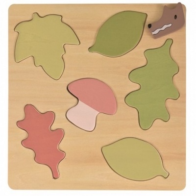 Puzzle de Encaixe da Floresta