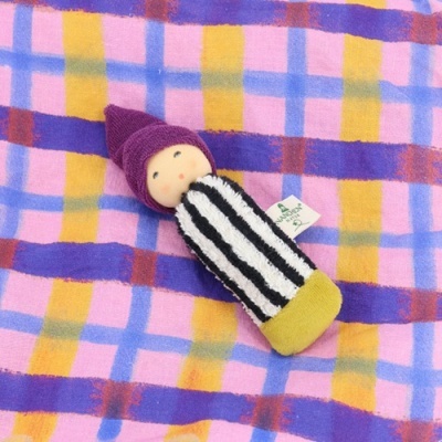 Roquinha Orgânica Duende Lilás-Dourado