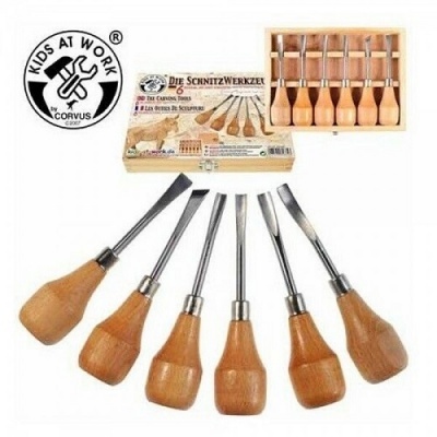 Conjunto de Goivas para Madeira