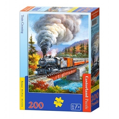 Puzzle 200 peças - Travessia do Comboio