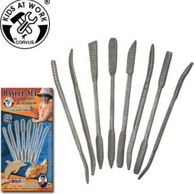 Conjunto de Ferramentas para Talhar a Madeira