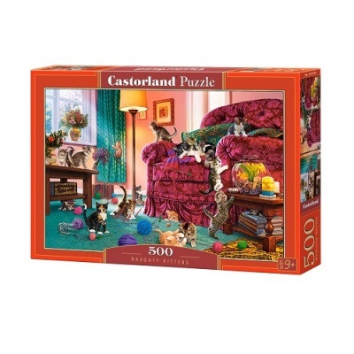 Puzzle 500 peças - Gatinhos Travessos