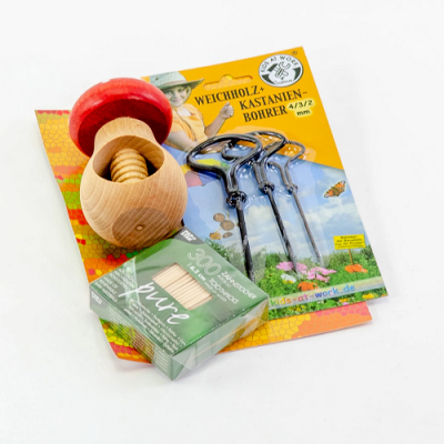 Kit Quebra Nozes e furadores