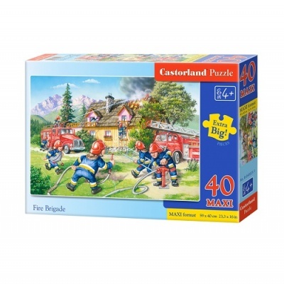 Puzzle 40 Maxi - Bombeiros
