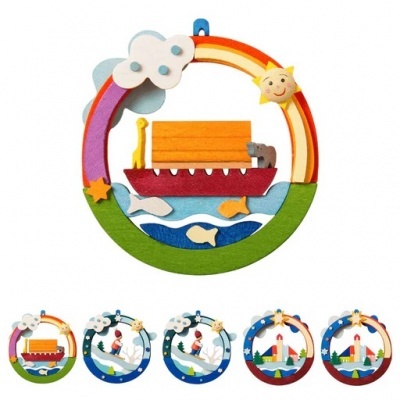 Enfeite p/ Árvore de Natal - Diorama