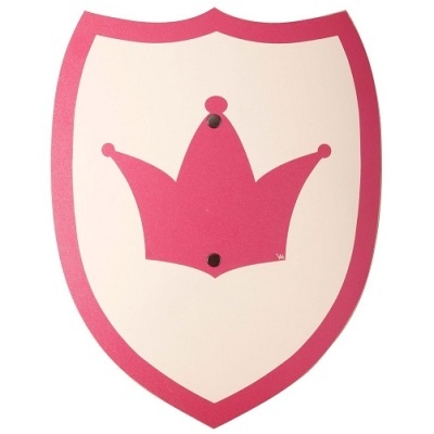 Escudo Cavaleira em Madeira