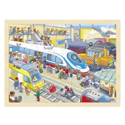 Puzzle 96 peças - Estação de Comboios