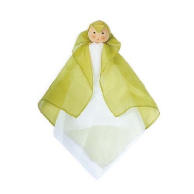 Boneca de Seda Verde Orgânico