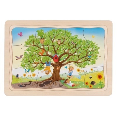 Puzzle 4 Camadas "Estações do Ano"