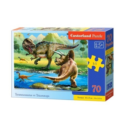 Puzzle 70 Peças - Dinossauros