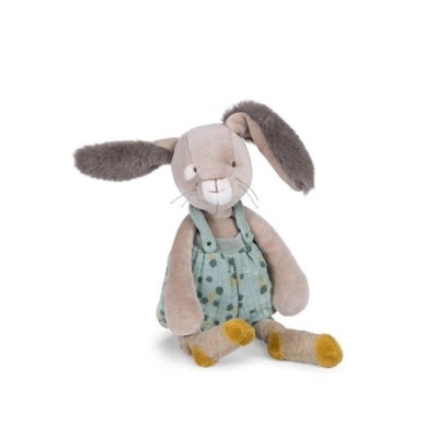 Coelho de Peluche Sage Trois Petits Lapins 38cm - Moulin Roty