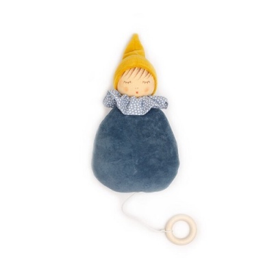 Caixa de Música Orgânica Elfo Azul