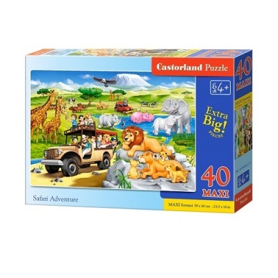 Puzzle 40 Maxi - Aventura no Safari