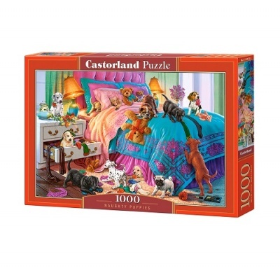 Puzzle 1000 peças - Cachorros Travessos