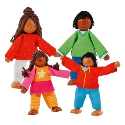 Família Moderna- Bonecos Articulados