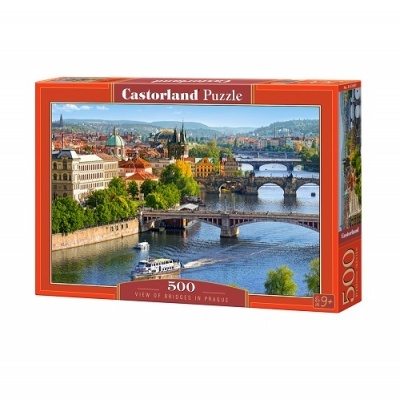 Puzzle 500 peças - Pontes de Praga