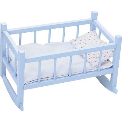 Berço em madeira Cinza p/ Bebé