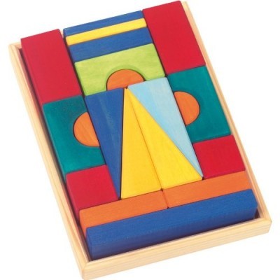 Tabuleiro com blocos de construção Toskana - Glückskäfer