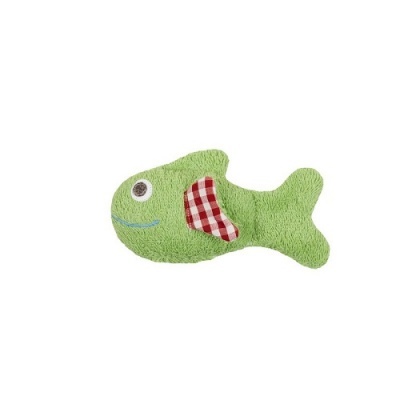 Roca Peixe Verde de Peluche - Orgânico