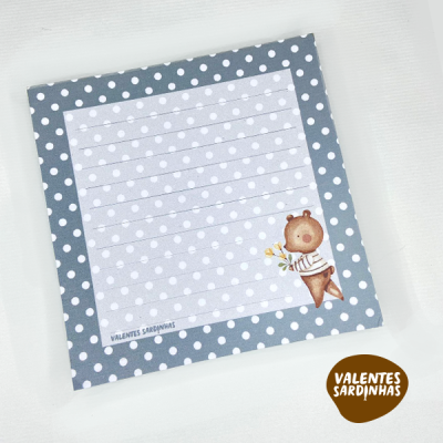 Blocos de Notas - Ursinho