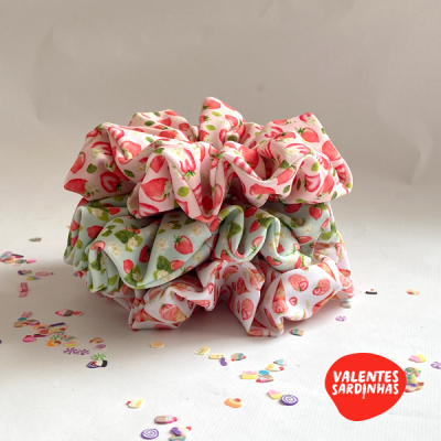 Scrunchies Morango