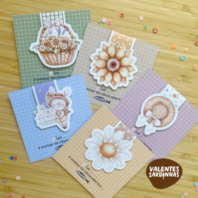 Marcador de Livro Magnético - Daisy