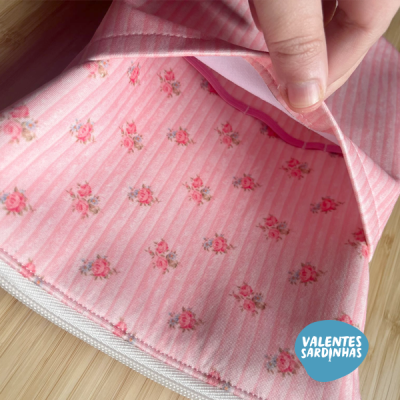 Bolsa para Livros - Fecho | Bombazina