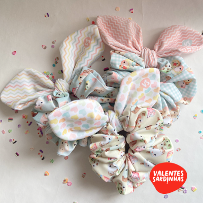 Scrunchie Laço Gelados